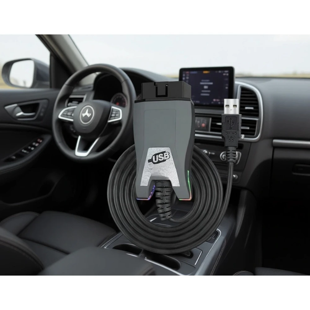 

USB OBD2 Adapter for HS MS CAN Switch Diagnostic Scanner Tool