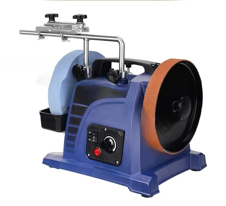 H10 Electric Knife Sharpener Low-Speed Water-Cooled Woodworking Tools Engraving Knives Chisels Grinder for Household