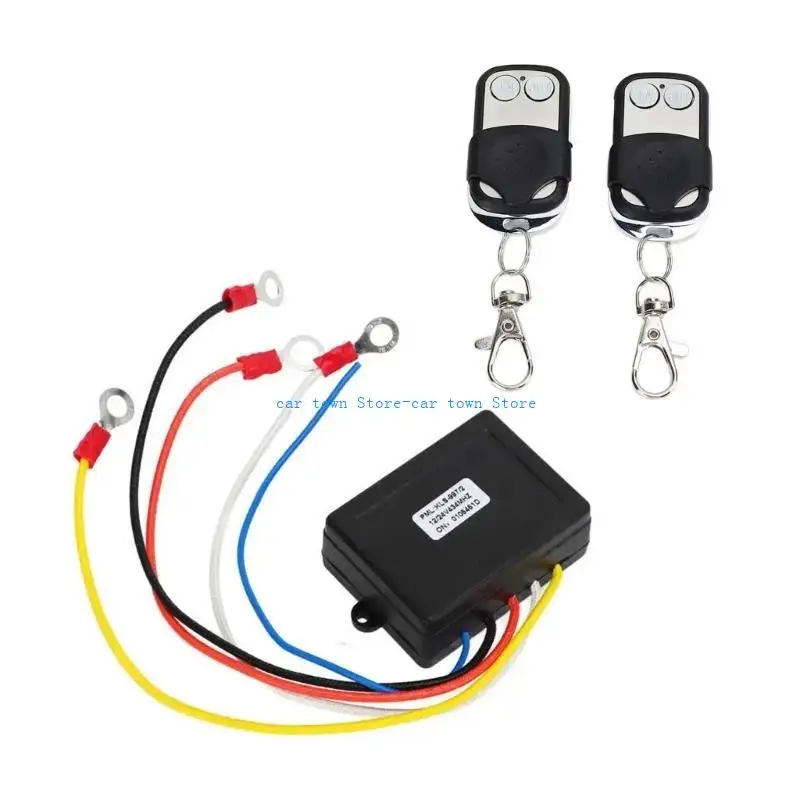 Rxje fácil instalação resposta rápida para caminhão atv suv receptor interruptor controle remoto sem fio 315-433mhz