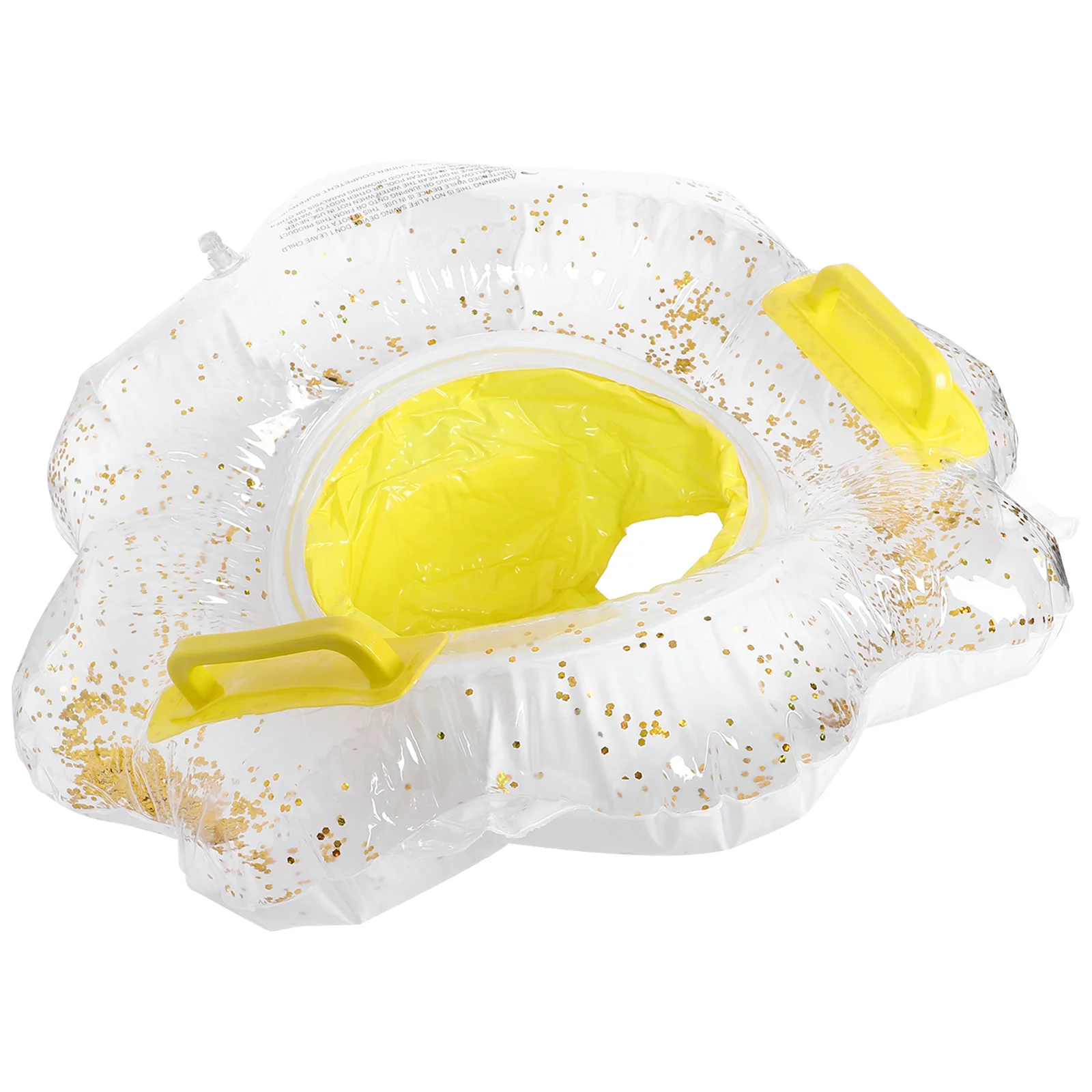 Anel de natação inflável para bebês, assento flutuante reforçado e antiderrapante para piscina de bebês para aprendizagem de natação 1-4