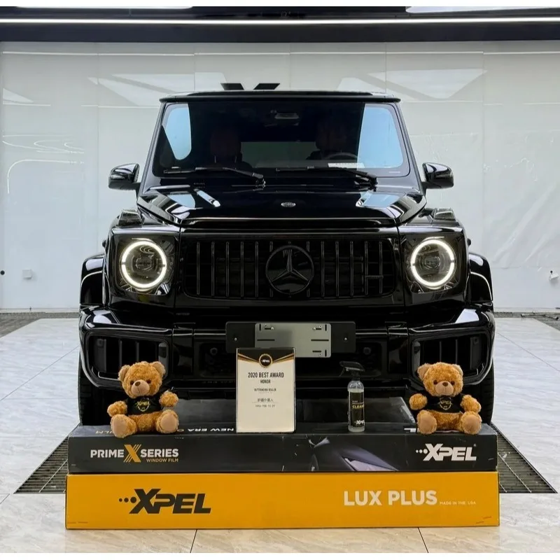 

Пленка XPEL PPF 9. 5 мил 152 см x 15 м прозрачная защитная пленка из ТПУ XPEL Lux рулонная матовая черная автомобильная защитная пленка автомобильная пленка