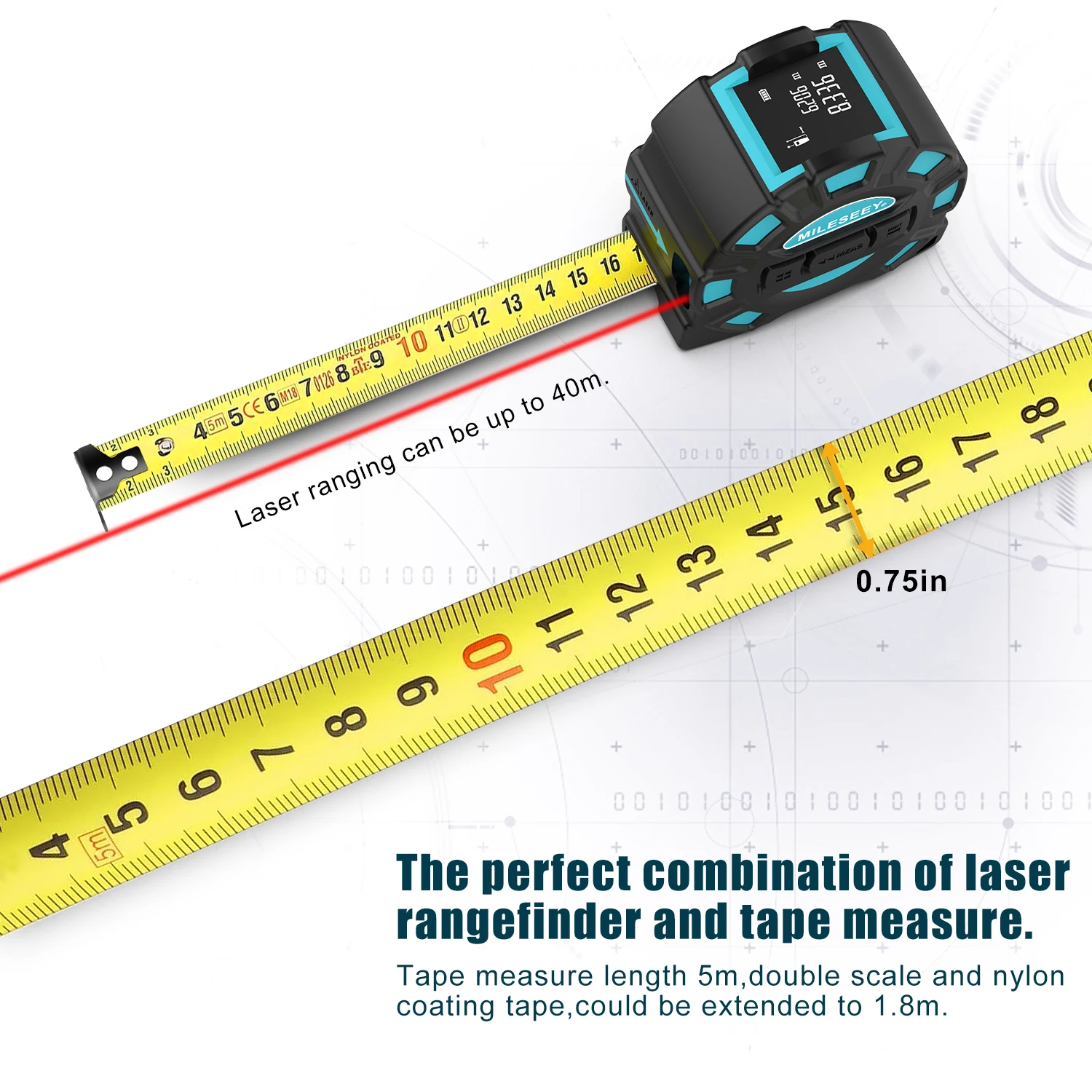 Mileseey X5 X6 лазерный дальномер laser profesional laser distance meter trena rangefinder laser metro laser range finder