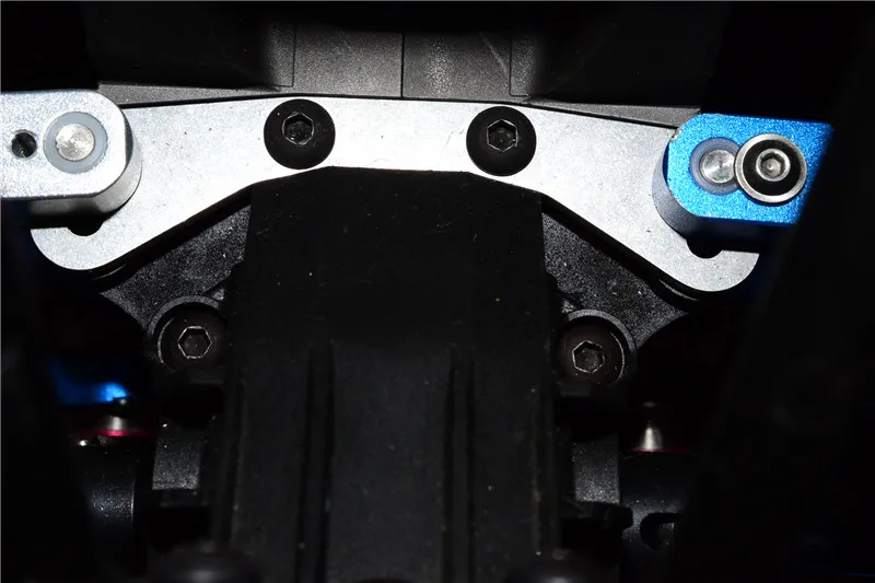 GPM-barra de arrastre de volante superior e inferior delantera/trasera de acero inoxidable TRAXXAS 1/6 Funco Pro 2WD Sand Car 8S