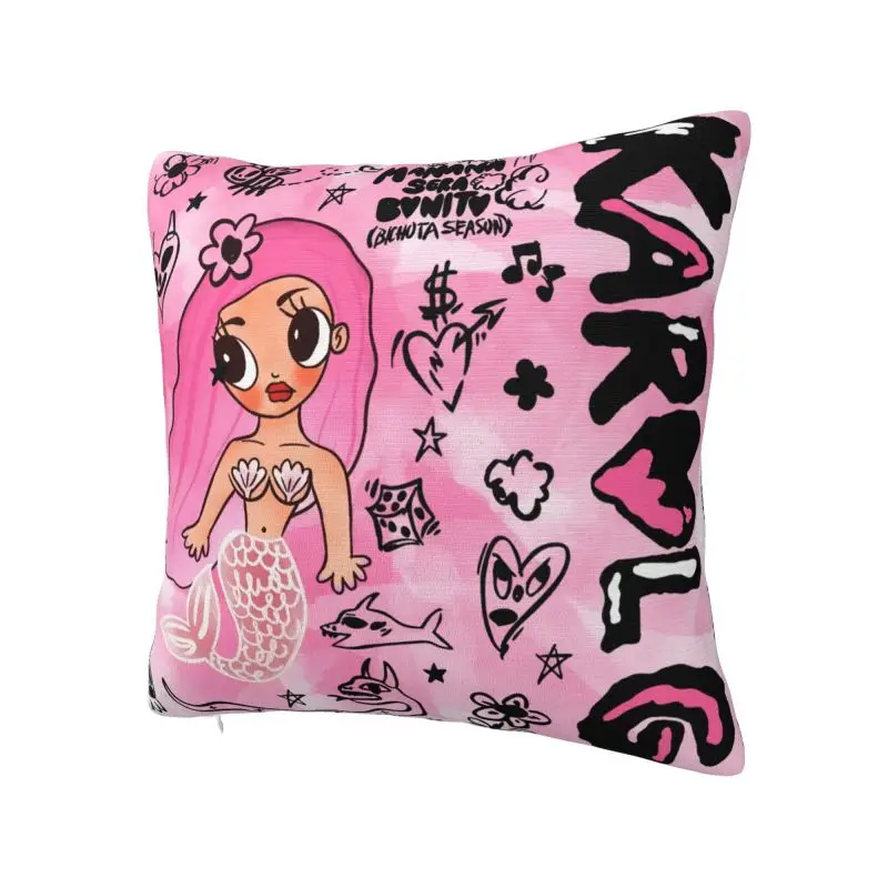 Reggaeton Music Karol G Manana Sera Bonito Cushion Cover Polyester Throw Pillow Case Bedroom Decoration Sofa Chair Pillowcase