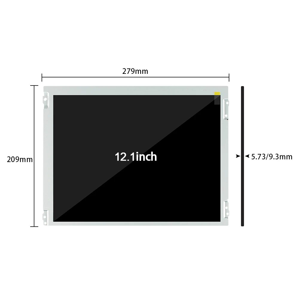 BOE 12.1 Inch lcd displays ET121S0M-N11/ET121S0M-N14/BA121S01-200 Lcd Module Lvds 800×600 resolution for Car Monitor