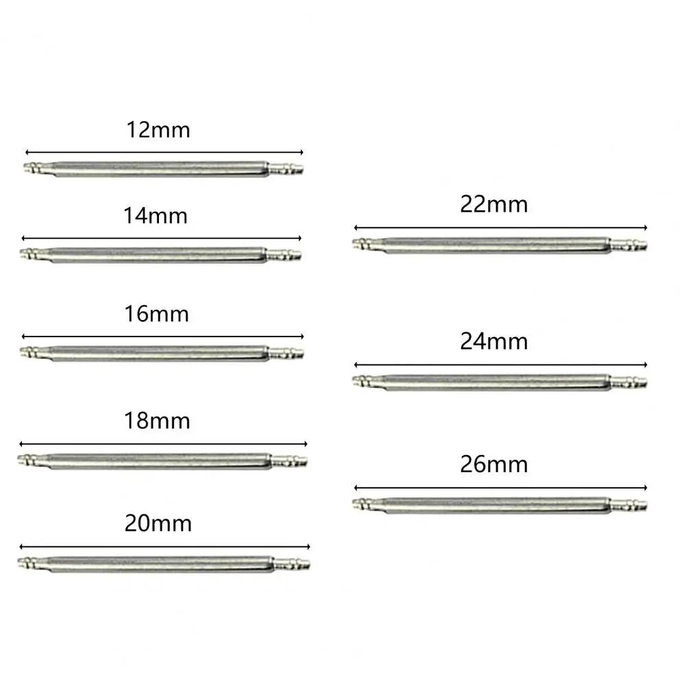 Spring Bar Pins Lightweight Universal Stainless Steel Watch Strap Spring Bars Repair Tools Spring Bars Easy Installation