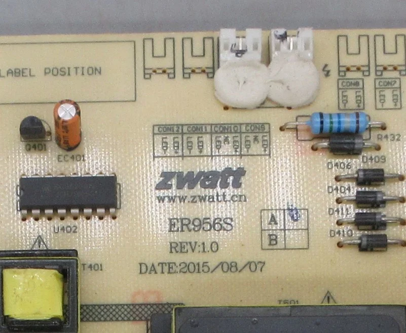 Disassemble for panda le65n88s-ud power board er956s a Rev 1.0 KB-5150