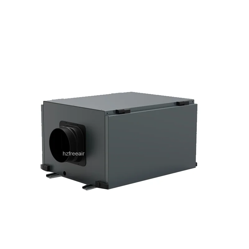 Condicionador canalizado 60L/D desumidificador de teto multiuso para desumidificador escolar adaptador de mangueira ar de teto