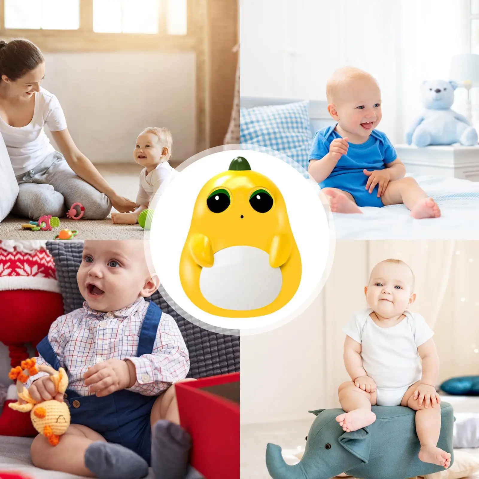 Wobbler-speelgoed Wiebelend speelgoed met knipperende ogen Zintuiglijke vroege onderwijsontwikkeling Leeractiviteit voor 5-jarige meisjes Jongens