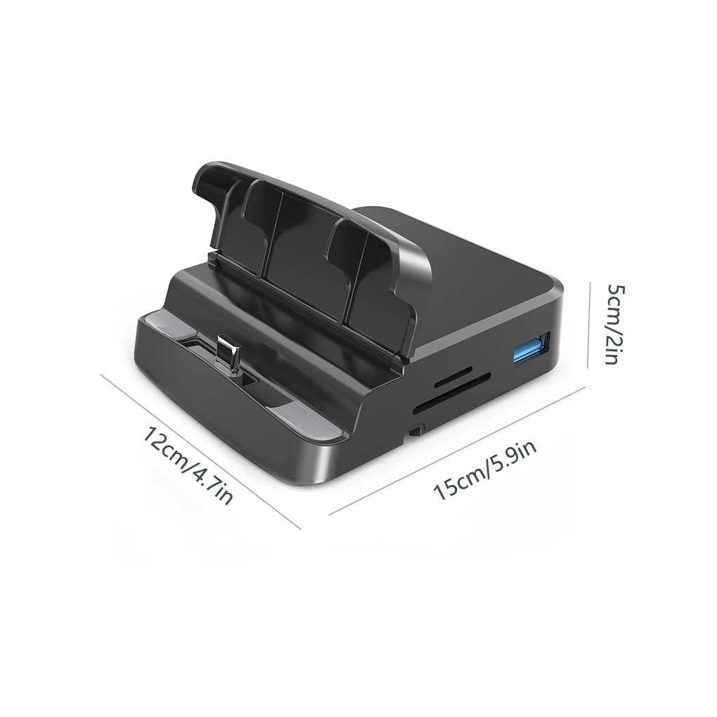 Type-C Hub Docking Station USB Charger Memory Card Adapter Projector