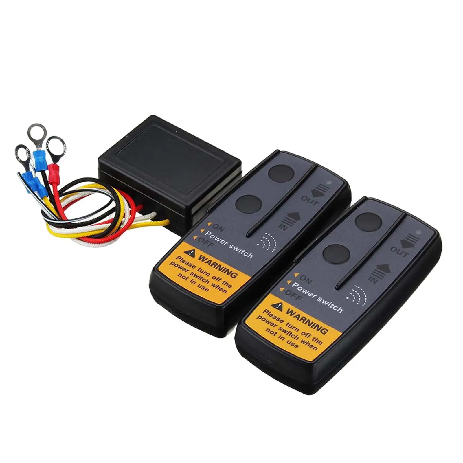 24V 12V Electric Smart Winch Remote Control Switch Set for ATV SUV UTV