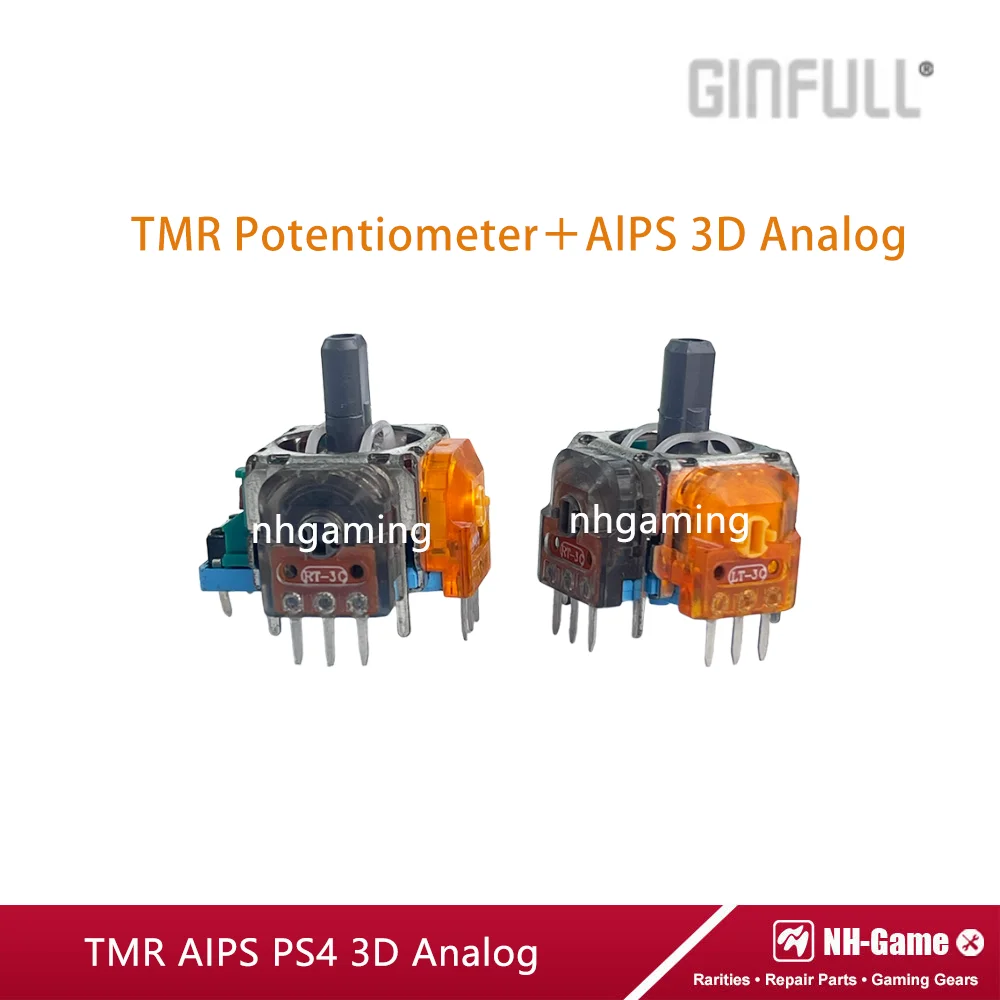 10 uds/20 piezas Uds TMR Joystick electromagnético para PS5 Gamepad AlPS 3D palo analógico para PS4 para XBox controlador potenciómetro Sensor