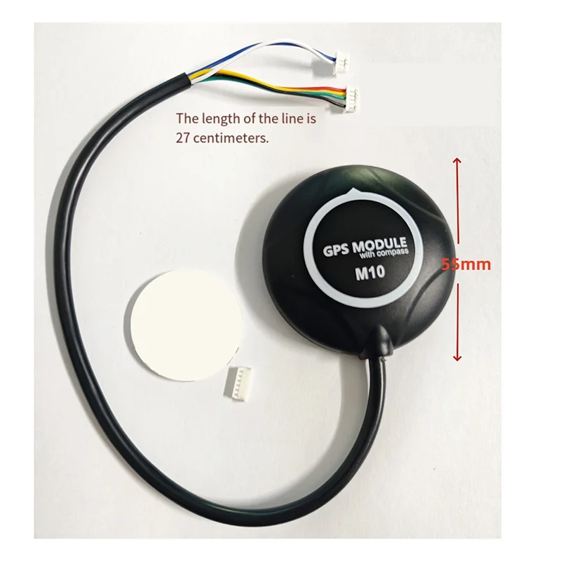 

Y43A-для радиоуправляемого квадрокоптера, совместимого с самолетом и лодкой, GPS-модуль M10 с внешним компасом QMC5883, для контроллера полета PIXHAWK PX4