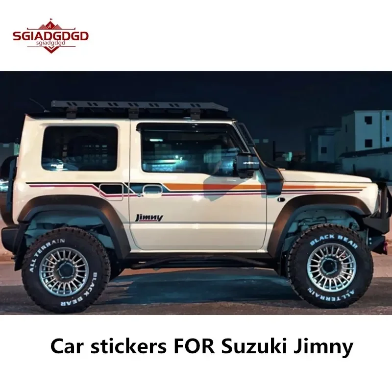 

Автомобильные наклейки для Suzuki Jimny 2020 2021 2022, Внешнее украшение кузова, персонализированная виниловая наклейка на заказ, аксессуары