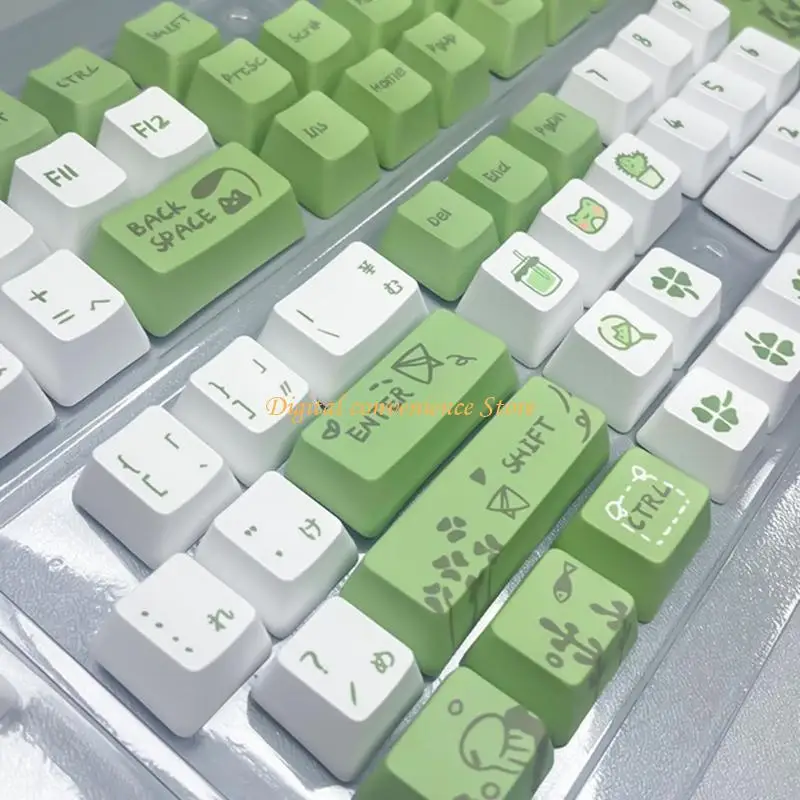 

97QA обновляет японскую клавиатуру XDA Profile Keycap для механической клавиатуры 75 98 104