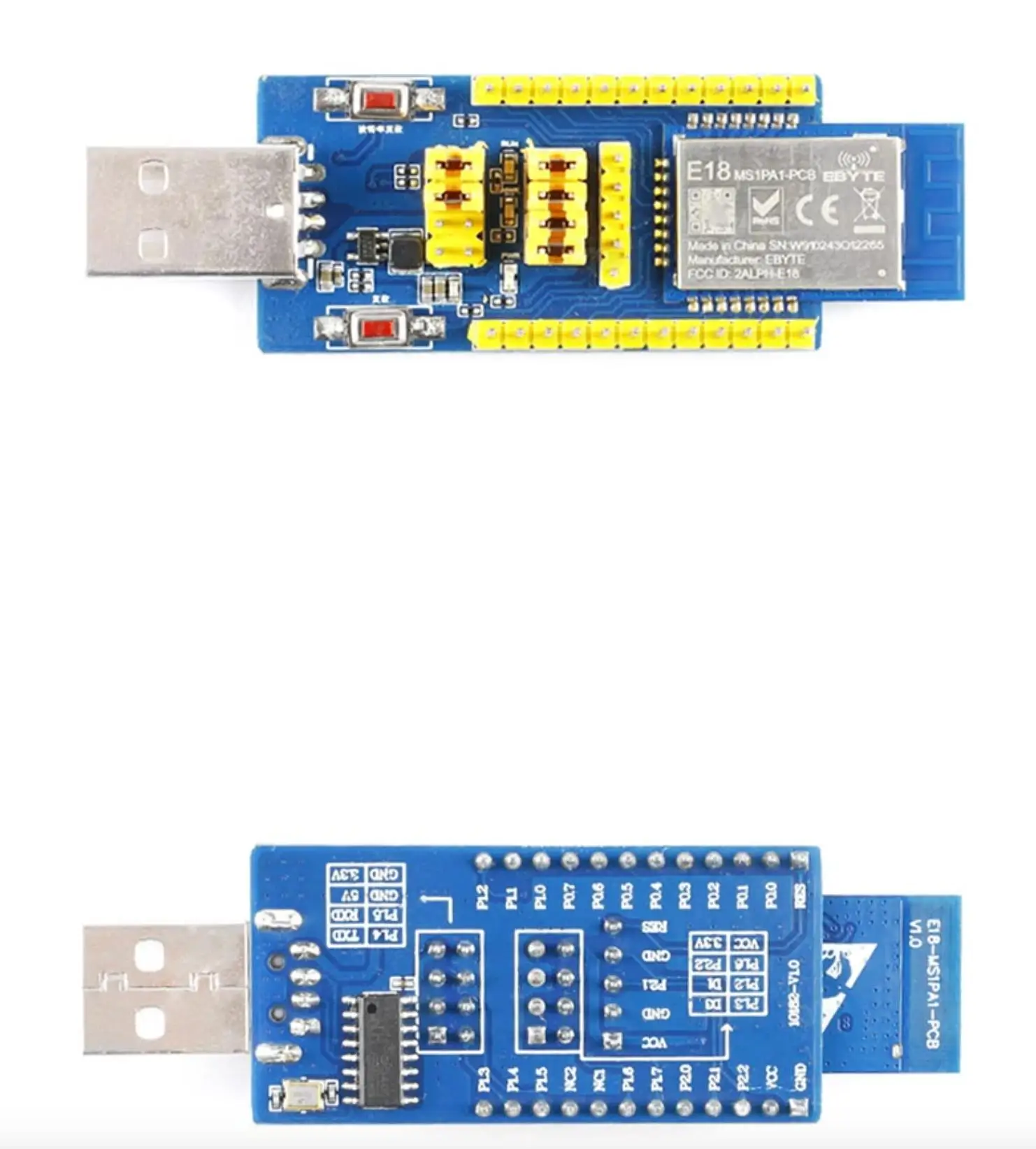 

E18-TBH-01 EBYTE CH340G USB to TTL serial port Test Board Kits 2.4GHz CC2530 ZigBee Module