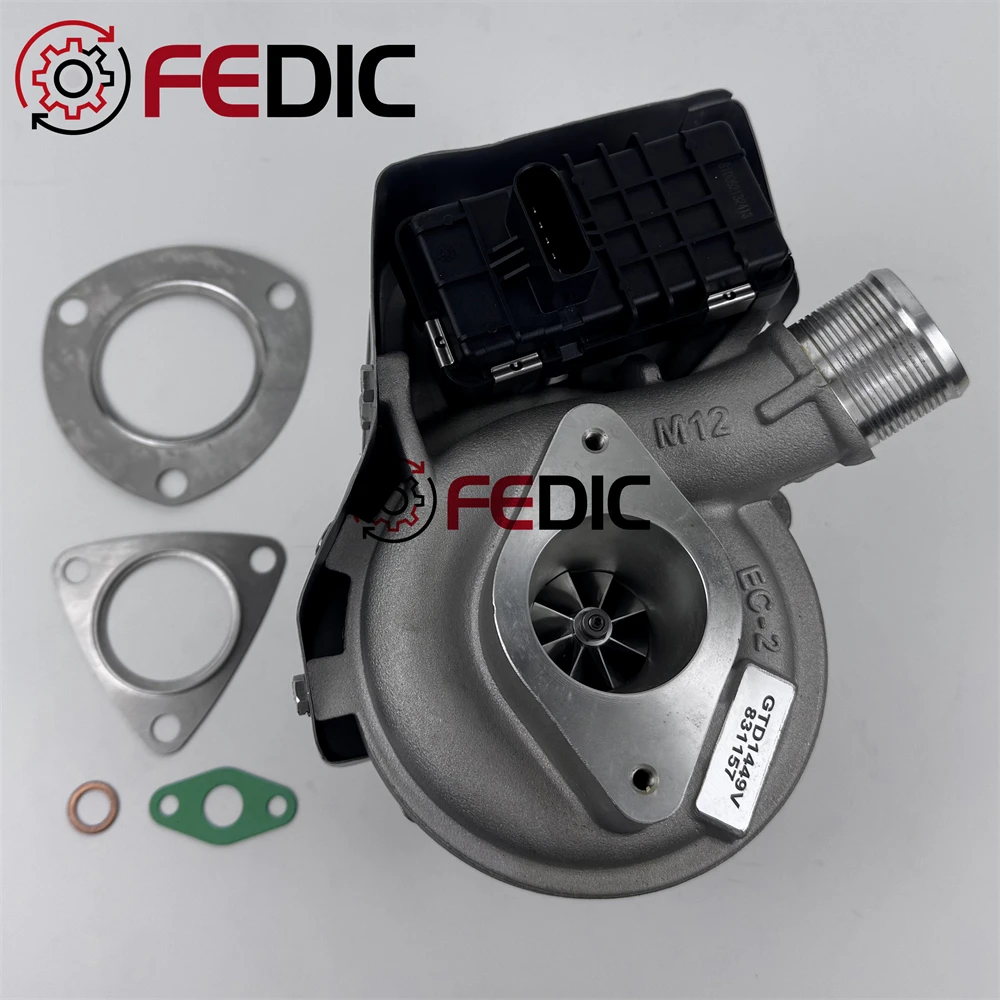 

GTD1449V 831157 FB3Q-6K682-AB Turbocharger for Ford Ranger Puma 2.2 TDCi 110 Kw 2012 MFS Turbocharger