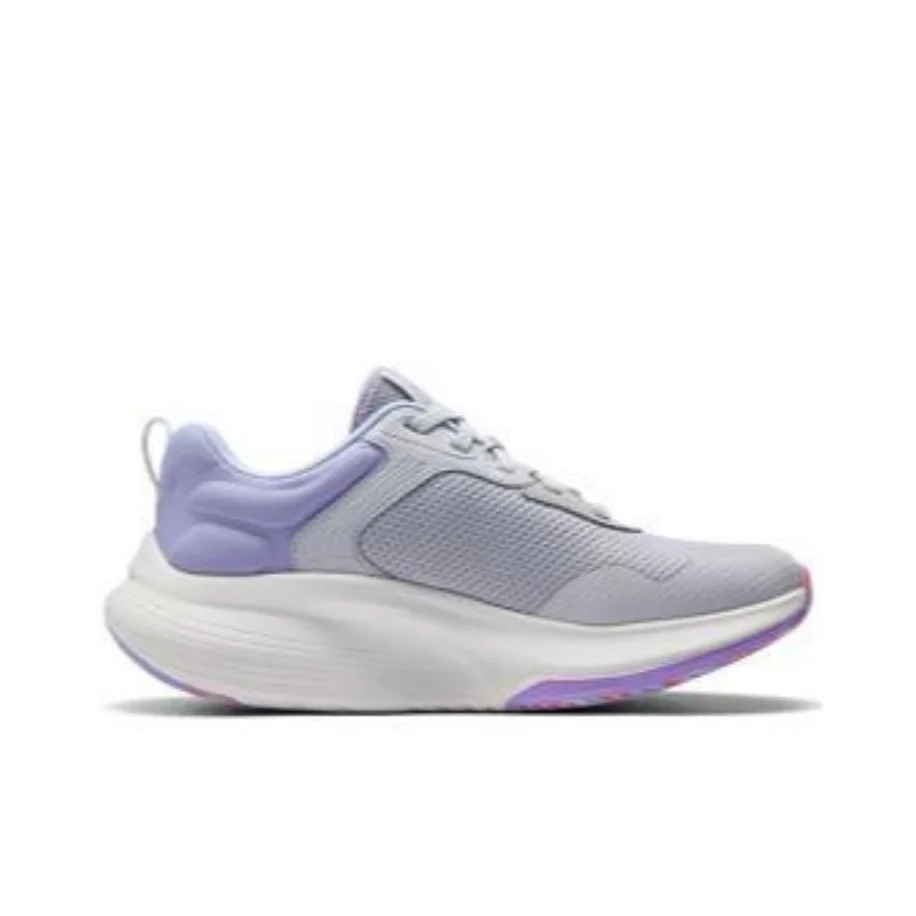 Skechers GO WALK Ma Low top Running Shoes Women's Gray Purple 125055-GYLV view 3