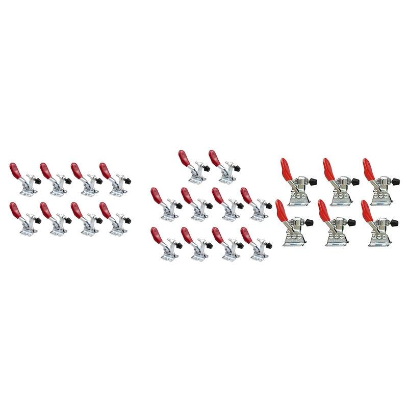 Morsetto a levetta ABRE-Rosso GH-201A 27Kg Strumento a sgancio rapido Morsetti orizzontali Mano Nuovo accessorio per utensili pesanti