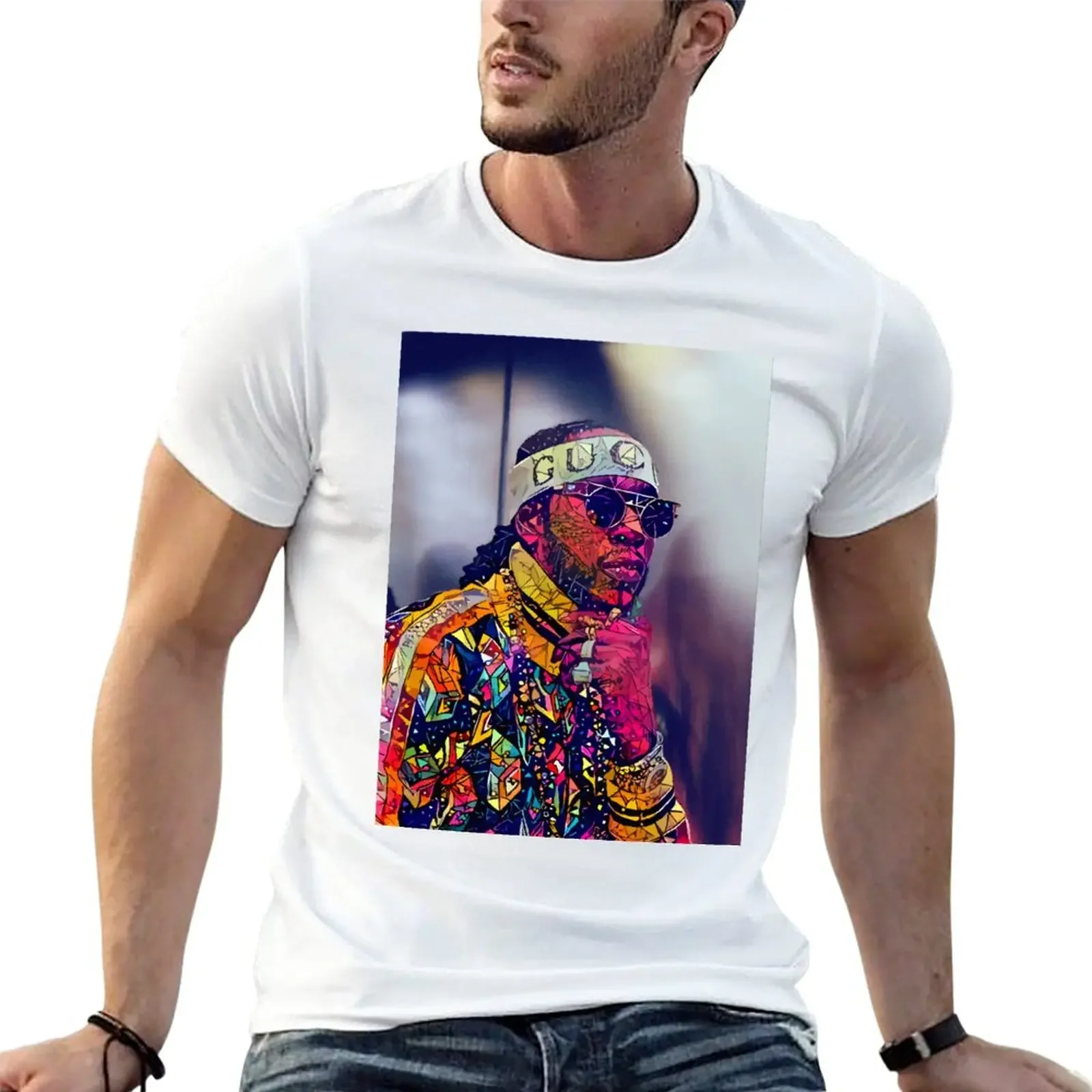 New Abstract 2 Chainz T-Shirt vintage clothes T-shirt for a boy mens t shirt