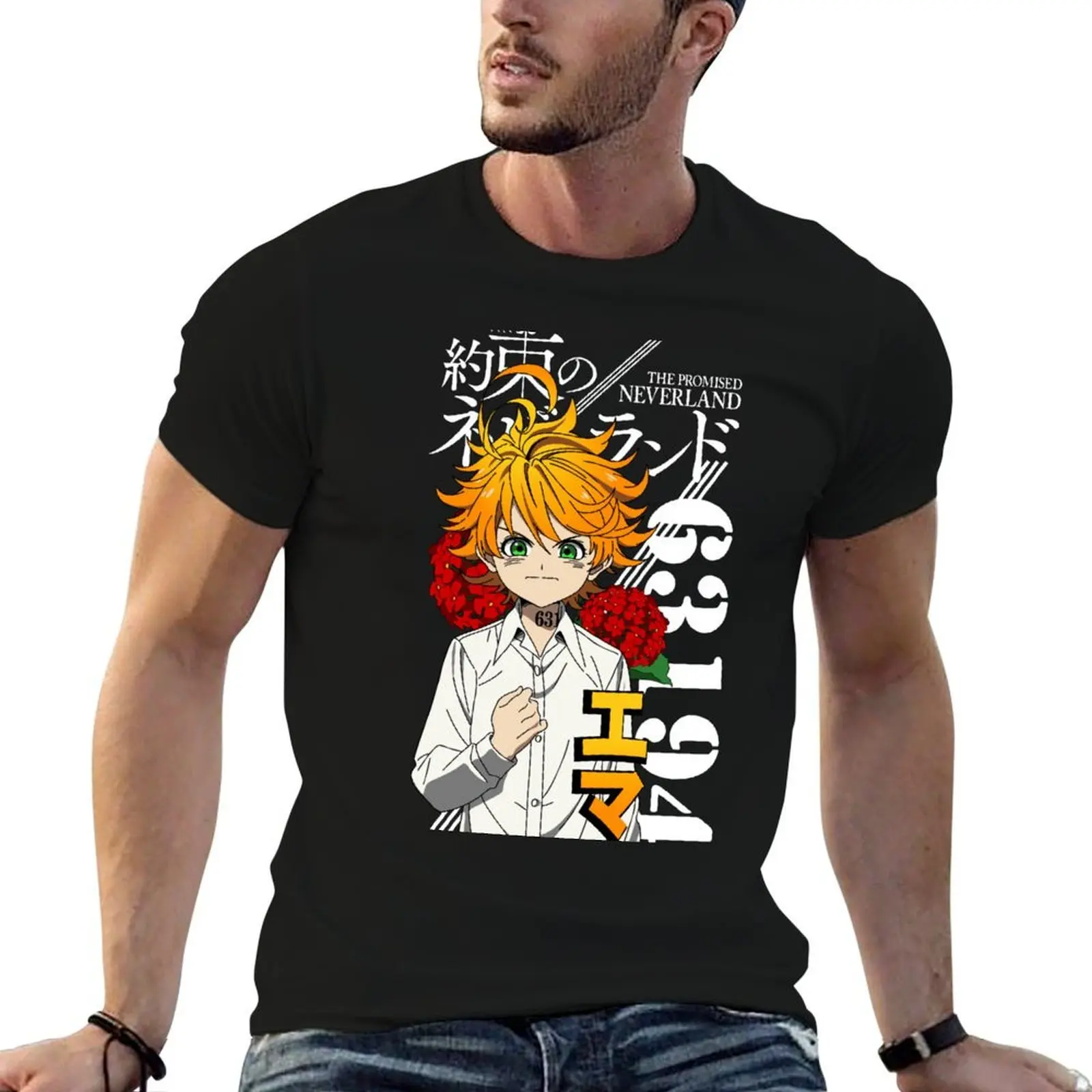 

Emma, The Promised Neverland T-Shirt t shirts for man graphic tees man tshirt T-Shirt
