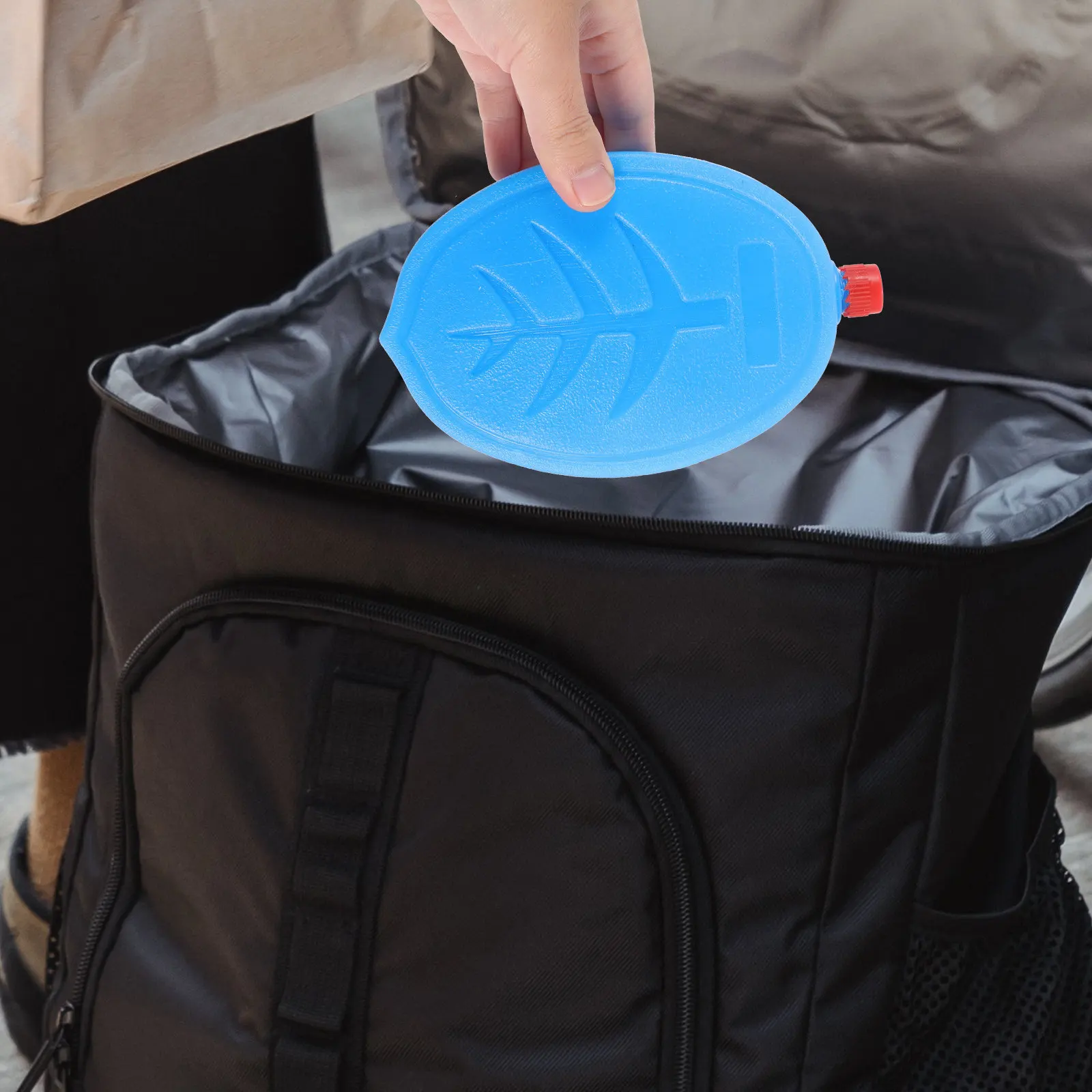 2Pcs Ice Crystal Cooling Packs Lightweight Pe Material Multipurpose Cooler Ice Pack for Lunch Boxes Food Storage