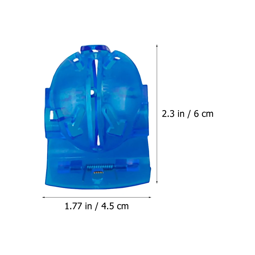 2 قطعة علامة كرة الجولف من البلاستيك الفاخر المدمج خفيف الوزن تصميم المشبك لأداة ملحقات الجولف المحاذاة السريعة