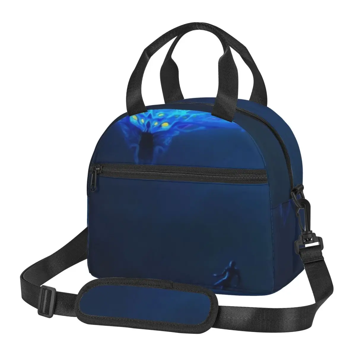 Subnautica- Ghost Leviathan Poster Insulated Lunch Bag for Women Picnic Storage Food Boxes Container Cooler Thermal Lunch Tote
