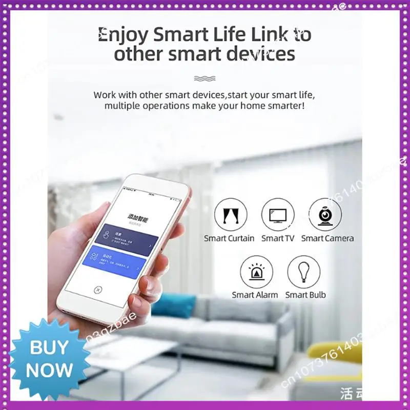 Hot Ltem 1 PCS Tuya Wifi Door Magnetic Smart Window Sensor Door Door Detector White ABS For Alexa Google Assistant