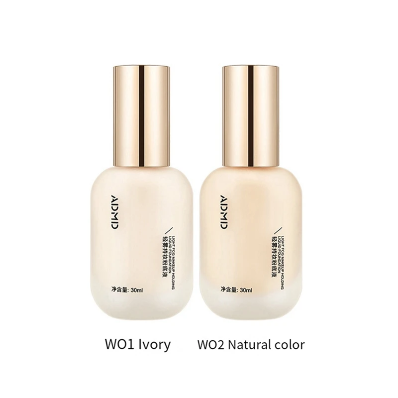 ADMD Light Fog Holding Makeup Foundation Pre-Makeup Binding Light Concealer Bright Skin Color Natural Conformity No Card Powder