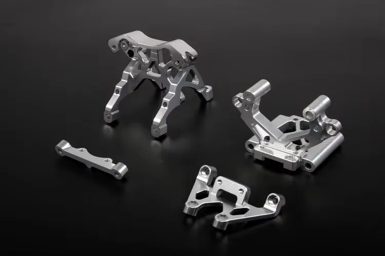 Combinación de soporte frontal totalmente metálico de mecanizado de precisión CNC para ROVAN KM HPI BAJA 5B 5T 5SC