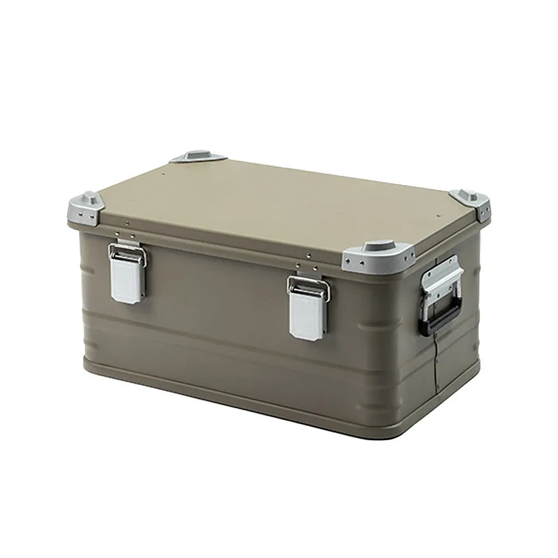 Car Storage Box Car Storage Tools Camping Metal Storage Box For Trunk Multifunctional Folding Storage Box Water Storage Box 65L