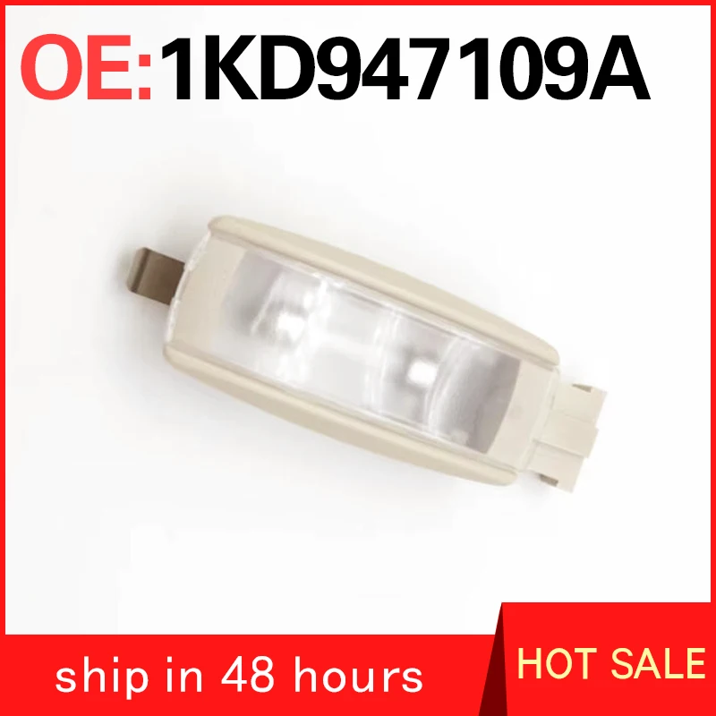 1KD947109A FOR Volkswagen CC Magotan Golf Dome Lamp Reading Light Car Interior Light Beige High Quality Sensitive Auto Parts