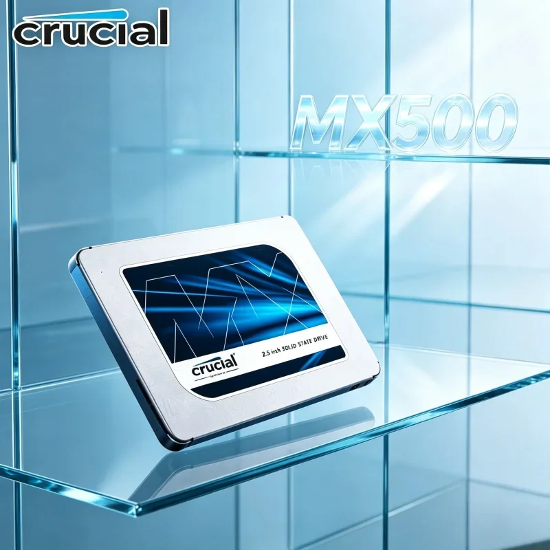 

Crucial High Speed Crucial MX500 2TB SATA3 2.5" SSD Internal Storage Hard Disk 3D NAND Flash Compatible With Notebook Desktop