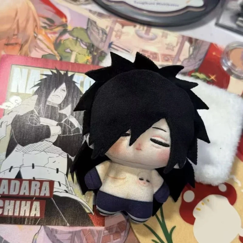 10cm Madara Uchiha Printed Cotton Doll Hot‑Selling Exquisite High‑Quality Cute Stuffed Toy Holiday Birthday Gifts Ornament