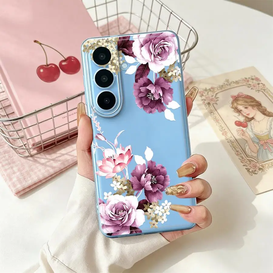 Case for Samsung Galaxy A57 A26 A24 A55 A23 A25 A51 A14 A16 A52 A37 A36 A13 Phone Cover A34 A35 A56 A27 A33 A52 A54 A15 Purple