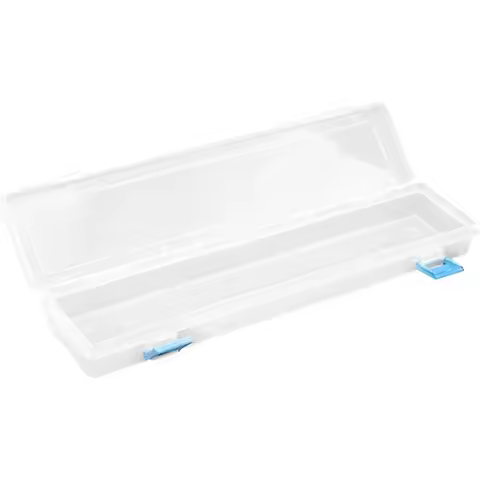 1Pc Painting Pencils Storage Box Brush Watercolour Pen Container Transparent Drawing Tools Bin Organizer