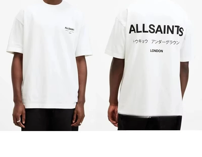 تي شيرت كلاسيكي فضفاض جديد لعام 2025 مصنوع من القطن الثقيل بطباعة ساطئًا من Saints bet كاجوال مريح ort Sve ex Sle #2