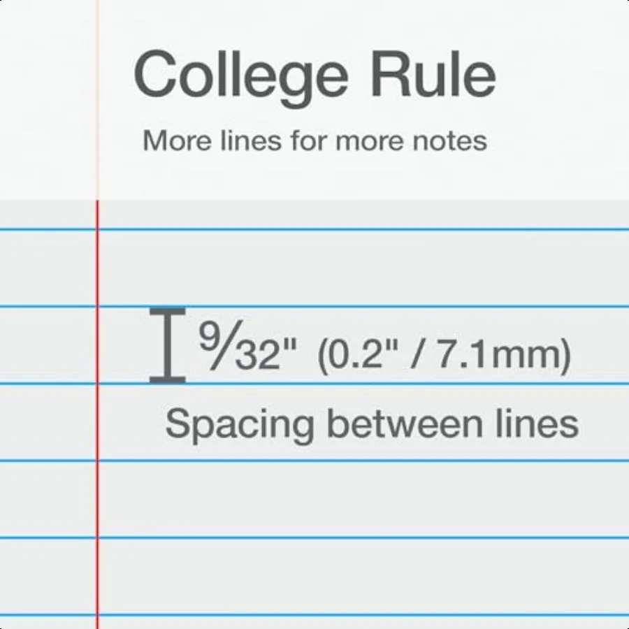 Spiral Notebooks 2 Pack 1 Subject College Ruled Notebooks for School 8 x 10.5 Inches 70 Sheets Assorted Colors Back to School p