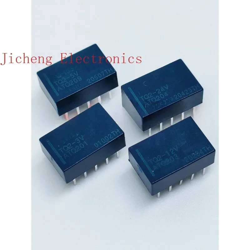 

10PCS TQ2-3V TQ2-5V TQ2-12V TQ2-24V TQ2SA-3V/5V relay two open and closed