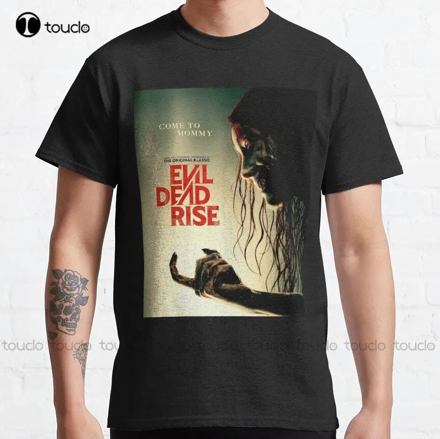 New Premium Xl Print Evil Dead Rise, 2023 Movie Classic T-Shirt Dog Mom Shirt Printed Tee Custom Gift Xs-5Xl Streetwear