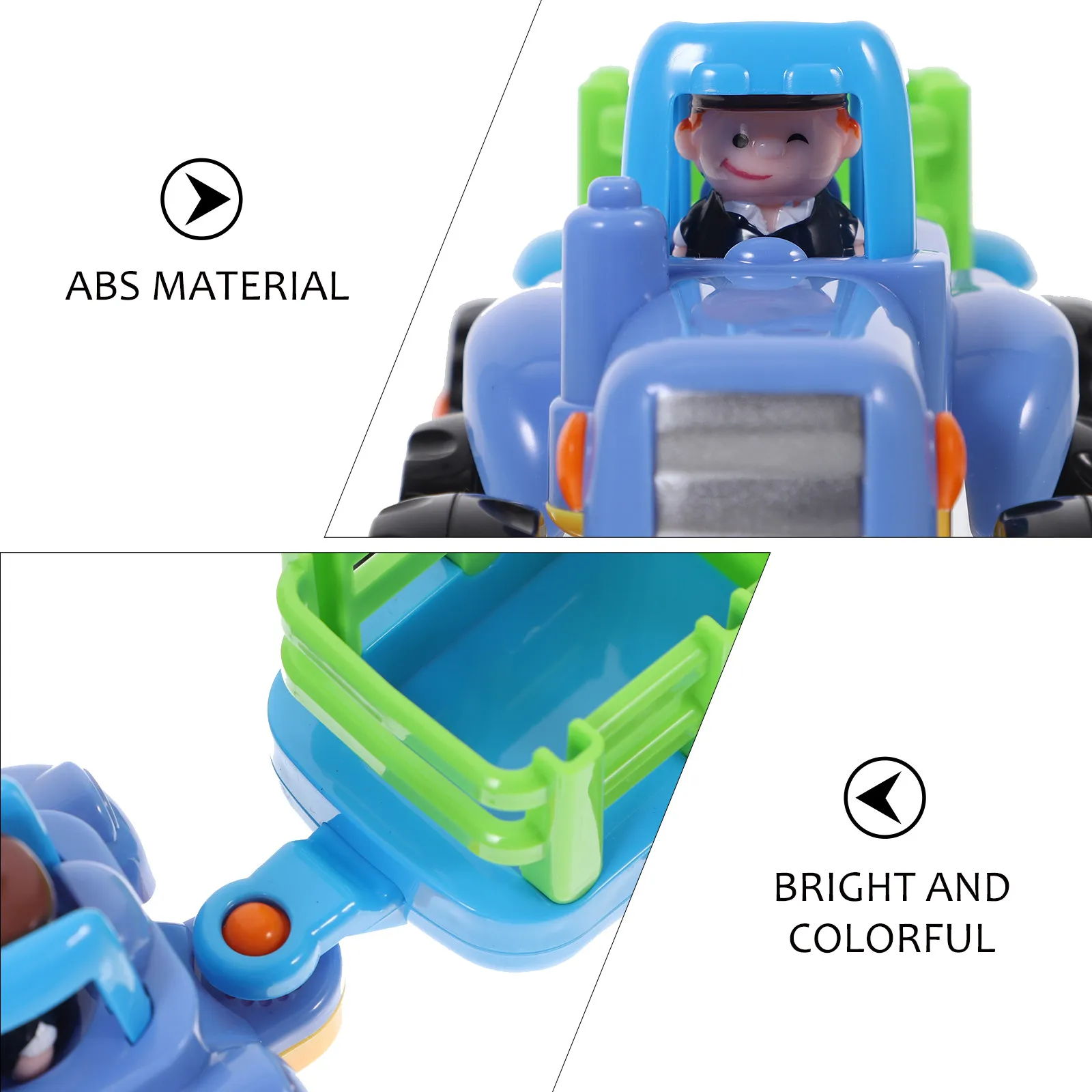 

Car Driving Toy Construction Vehicle Toys Outdoor Cement Truck for Toddlers Engineering