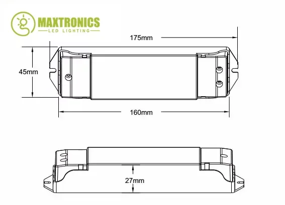 V1-S Constant Voltage Triac Dimmer 12V 24V 36V 48V DC Push Dimming AC40V-220V for S1-B KS RF LED Strip Light CV Triac LED Dimmer