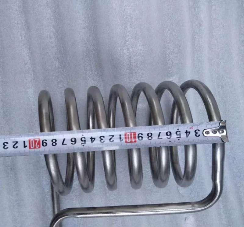 

For 1HP titanium tube evaporator, seafood pond, fishpond, fish tank, refrigeration titanium tube (6.5 circles)