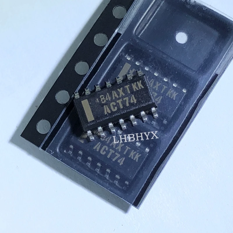 ACT74 SN74ACT74DR Dual Positive-Edge-Triggered D-Type Flip-Flops With Clear and Preset SOIC-14 New Original 5PCS