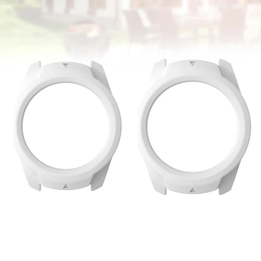 2Pcs Luxury Smart Watch Protective Cover Extra Thick Silicone Full Bumper Case Scratch Drop Proof Elegant Stylish view 5
