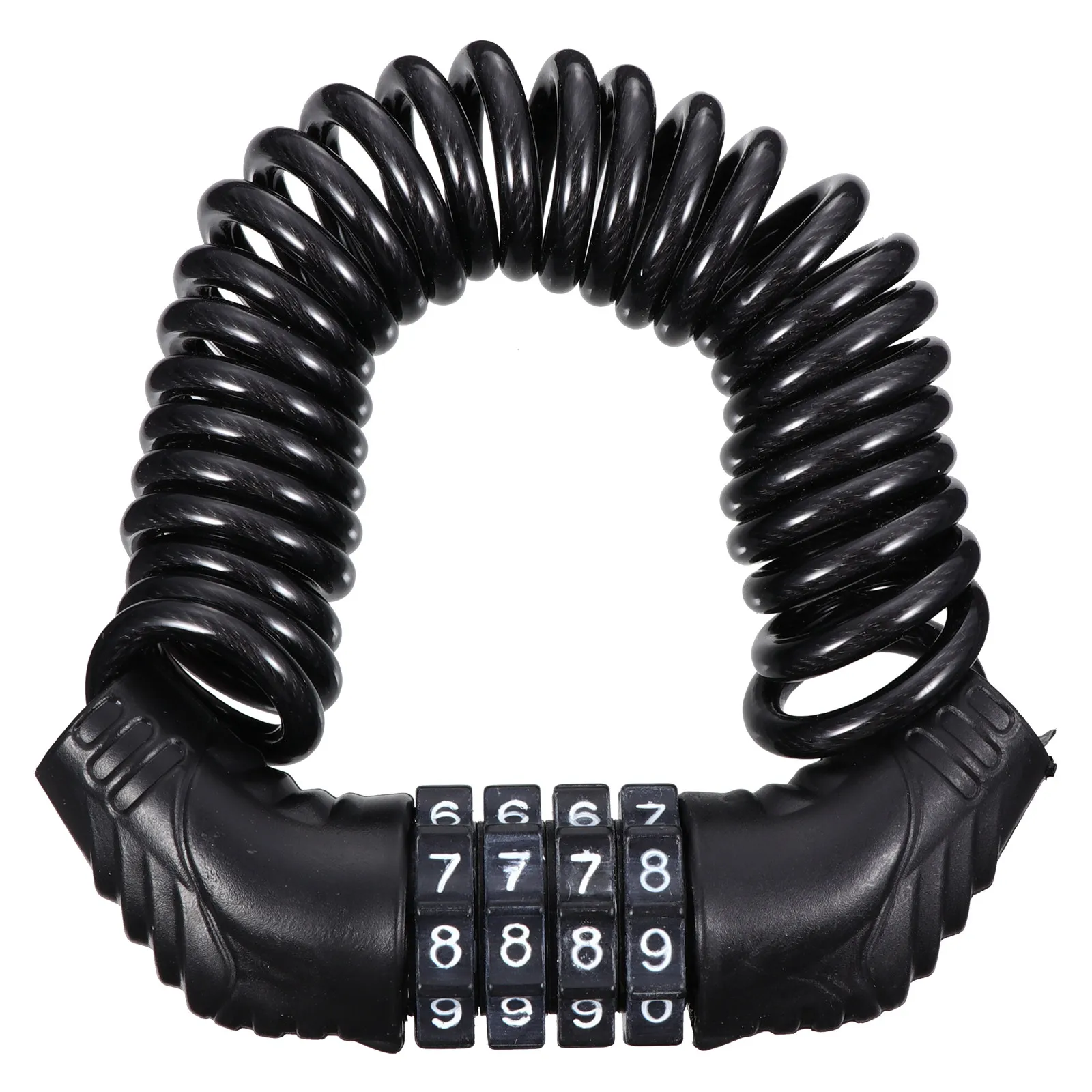 

Small Anti-Theft Digit Password Lock Compact for Bike Lock Luggage Travel Sports Gear Security