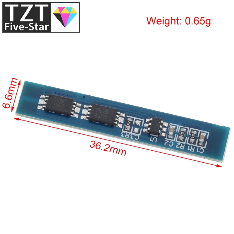 TZT 2S 3A Li-ion Lithium Battery 7.4v 8.4V 18650 Charger Protection Board bms pcm for li-ion lipo battery cell pack