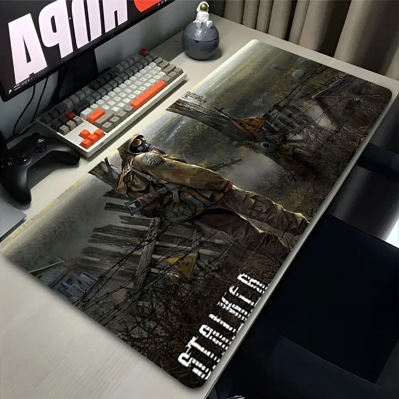 Gamer Desk Mat S-stalker 2 Mousepads HD Pc Mouse Pad Office Desk Pads Large Mousepad Non-slip Mouse Mats For Computer Gift XXL
