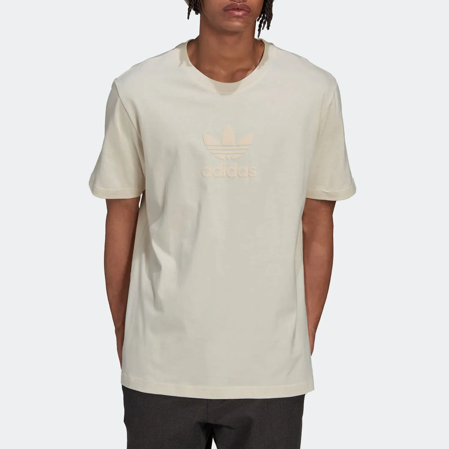 

Adidas genuine clover TREF SER TEE ST men's short sleeved shirt HK2786